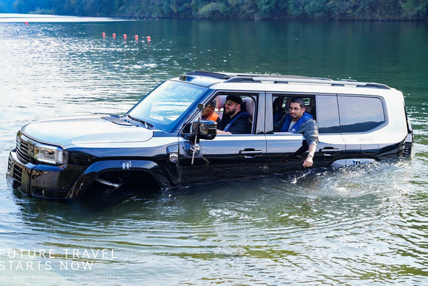 JETOUR G700 Ark Edition takes to the water with GAIA Ark Tech