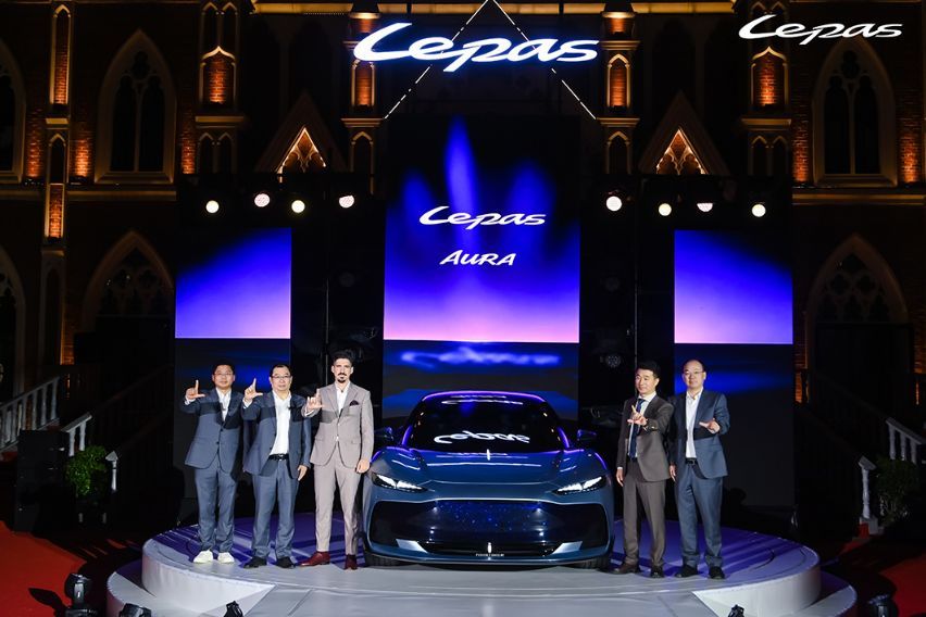 Lepas unveils 2-door shooting brake concept in China, the AURA