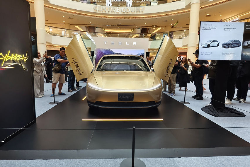 Tesla Cybercab front view