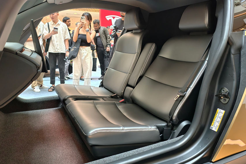 Tesla Cybercab interior view