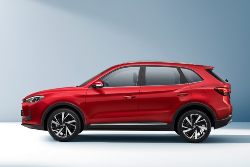 MG ZS side
