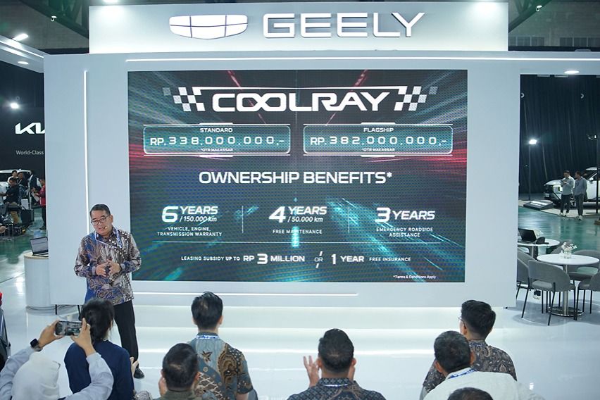 Geely at GIIAS Mandalika